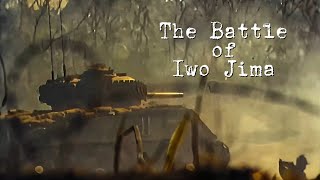 The Battle of Iwo Jima Footage  Restored History [upl. by Norret]