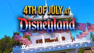 Fourth of July at Disneyland  Is it busy yet [upl. by Rekrap]