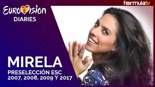 Mirela Cabero recuerda el dolor que pasó en Objetivo Eurovisión 2017 [upl. by Eissed]