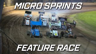 Micro Sprints Australian Title  AMain  Grafton Speedway  12022022 [upl. by Edveh298]