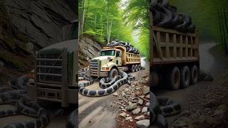 Evolution from a Dump Truck Surrounded by Snakes to a Rusty Truck on the Edge of a Ravine [upl. by Eissen]