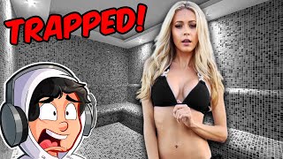 TRAPPED in a STEAM ROOM with MY CRUSH STORYTIME [upl. by Netaf]