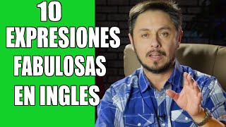 10 Expresiones idiomáticas en inglés ESTUPENDAS Hable más como el nativo [upl. by Hgieloj327]