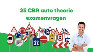 25 CBR auto theorie examen vragen 2022  Auto theorie leren [upl. by Nadirehs]