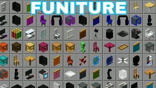 NOVO  ADDONMOD DO MOVEIS quot Peepss Furniture quot MUITO ÉPICO NO MINECRAFT PE [upl. by Otnicaj]