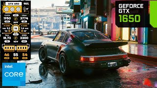 Cyberpunk 2077 on GTX 1650 Patch 213 FSR 3 Frame Generation [upl. by De Witt]