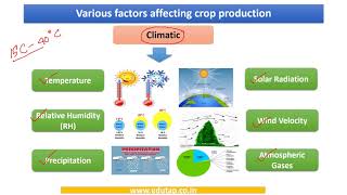 Lecture 6  Factors affecting crop production explained for NABARD AFO FCI examination [upl. by Breana]