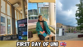 FIRST DAY OF UNIVERSITY  University of Northampton UK🇬🇧 [upl. by Dannica]