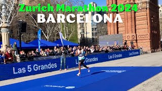 Zurich Marató de Barcelona 2024  The WINNERS of Barcelona Marathon in Spain [upl. by Airret]