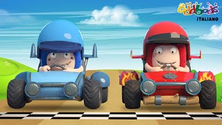 Oddbods  Macchine da Corsa  Cartoni Animati Divertenti per Bambini [upl. by Aiciled964]