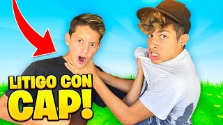 HO LITIGATO CON CAP LA FINE MI HA INSULTATO 😱 FORTNITE ITA [upl. by Martel]