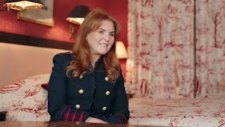 Exclusive Interview The Duchess of York Sarah Ferguson amp HRH Princess Eugenie for TASC [upl. by Salomi273]