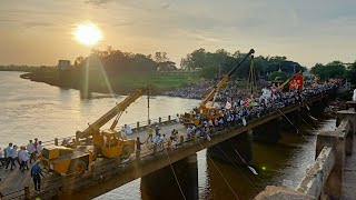 Ganesh Visarjan Ichalkaranji 2024 [upl. by Eimareg424]