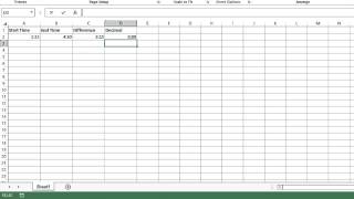 How to Convert Excel Time Difference to Decimal Number  MIcrosoft Excel Tips [upl. by Eward]