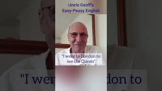 Sentence Stress  Useful English Lessons with Uncle Geoff shorts [upl. by Juta573]