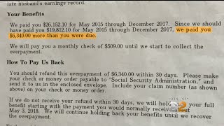 2 On Your Side Social Security Overpayments [upl. by Mohammad414]