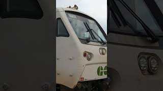 Cab Car 327 leads westbound GO train [upl. by Slein]