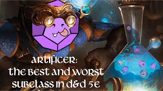 The Best and Worst Subclasses for the Artificer in DampD 5e [upl. by Tiffany649]