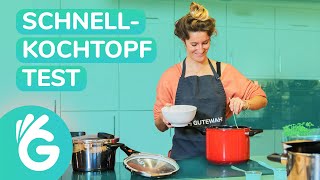 Schnellkochtopf Test – Fissler WMF Silit und Co im Vergleich [upl. by Atsillac253]