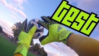 Testing Adidas Ace Zones Allround Fingersave  Review [upl. by Gladi]