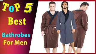 Top 5 Best Bathrobes For Men 2021 [upl. by Alf]