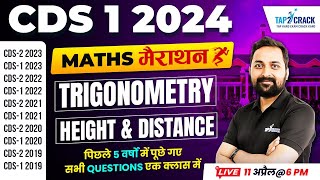 CDS Maths Marathon 2024  CDS 1 2024  Maths For CDS 1 2024  Maths Important Topics  Randhir Sir [upl. by Eeltrebor323]