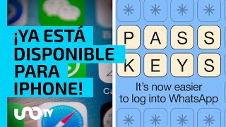 ¿Cómo acceder a WhatsApp con passkeys en iOS y Android [upl. by Ihtac267]