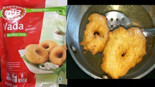 MTR Vada Mix Review  Instant Vada Mix  MTR Ready To Cook Recipes Review 3  Medu Vada Recipe [upl. by Rexer]