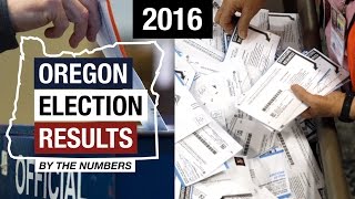 2016 Oregon election results by the numbers [upl. by Osicran]