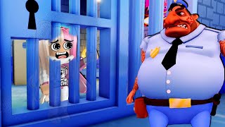 POLIS NI PENJARAKAN EYRA SEBAB TERLALU CANTIKquot  PRISON ESCAPE OBBY  ROBLOX MALAYSIA [upl. by Sabian]