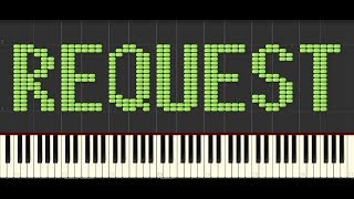 Request Fire emblem Fates  Aquas dance Nohr Piano  Synthesia [upl. by Jone]