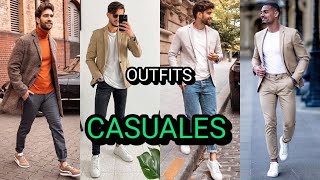 OUTFITS CASUALES con BLAZER y SACOS para hombre [upl. by Oir]