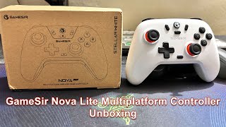 GameSir Nova Lite Multiplatform Controller Quick Unboxing [upl. by Ardnaskela]