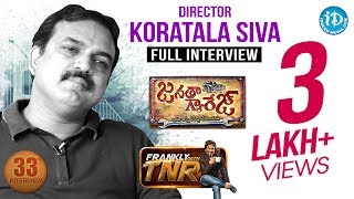 Janatha Garage Director Koratala Siva Exclusive Interview  Frankly With TNR 33   208 [upl. by Iur707]