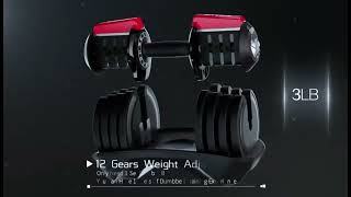 BOWFLEX SELECT TECH 552I دمبل قابل للتعديل 238 كجم [upl. by Harilda]