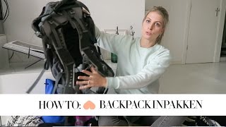 HOW TO BACKPACK INPAKKEN  WORK THAT ES [upl. by Liscomb]