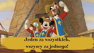 Mickey Donald Goofy Trzej muszkieterowie  Jeden za wszystkich wszyscy za jednego [upl. by Gombosi896]