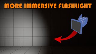 First Person Flashlight Leads The Camera In Unreal Engine 5  More Immersive Flashlight Tutorial [upl. by Ahseiym]