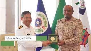 Pakistan naval ship Babur conducts joint exercise with Saudi Arabia’s AlRiyadh frigate [upl. by Letniuq629]