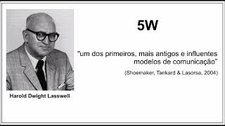 Lasswell Modelo 5W para Comunicação Social [upl. by Standley749]