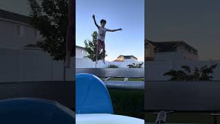 How to do a front handspring on a trampoline [upl. by Bernhard]