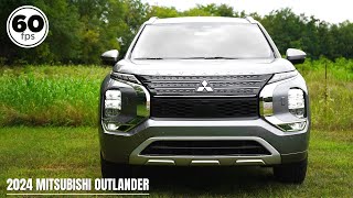 2024 Mitsubishi Outlander Review  NOW With 2yr30k Miles of FREE Maintenance [upl. by Nonahs]