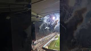 PYRO  Sturm Graz  Rapid Wien 21124 pyro [upl. by Idolem]