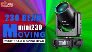 MINI 230MINI 230W 7R beam moving head [upl. by Annavahs115]