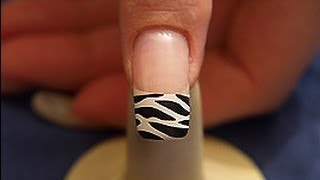 Airbrush nail art step by step guidance 092 from wwwairbrushnaildesigncom [upl. by Nattirb]