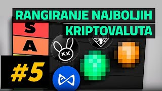 💎RANGIRANJE KRIPTOVALUTA 5 💎OTKRIVAM NAJBOLJE [upl. by Yemar479]