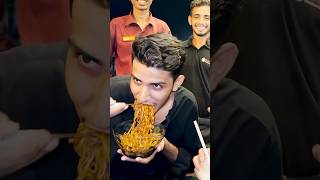 Spiciest noodle challenge 🥵 win airpods spicy noodles challenge [upl. by Ahsitul]