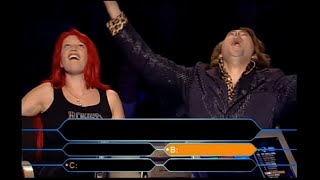 Celebrity WWTBAM UK 2001 Series 10 Ep1  Who Wants to Be a Millionaire [upl. by Norword]