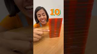 Creamos una torre de números 🔢 123andres aprendeespanol matemática kindergarten shortsvideo [upl. by Ajay]