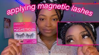 How to Apply Magnetic Lashes for Beginners Tutorial [upl. by Nemad]